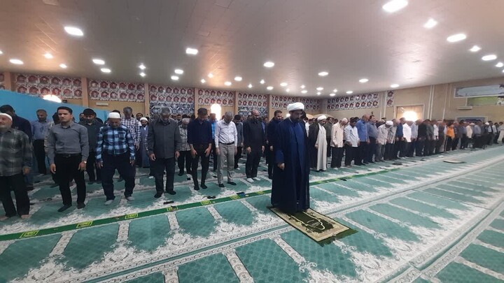 نماز جمعه اهرم به روایت تصویر