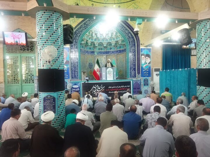 تصاویر/ اقامه نمازجمعه شهر انار