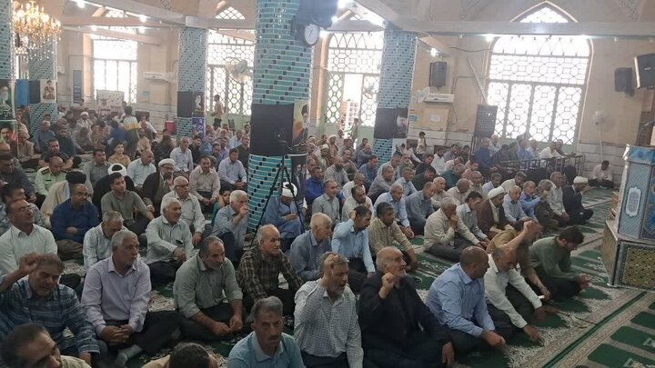 تصاویر/ اقامه نمازجمعه شهر انار
