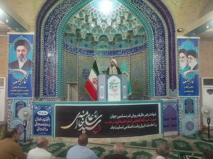 تصاویر/ اقامه نمازجمعه شهر انار
