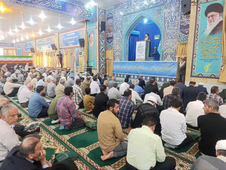 نمازجمعه امروز شهر بوشهر به روایت تصاویر