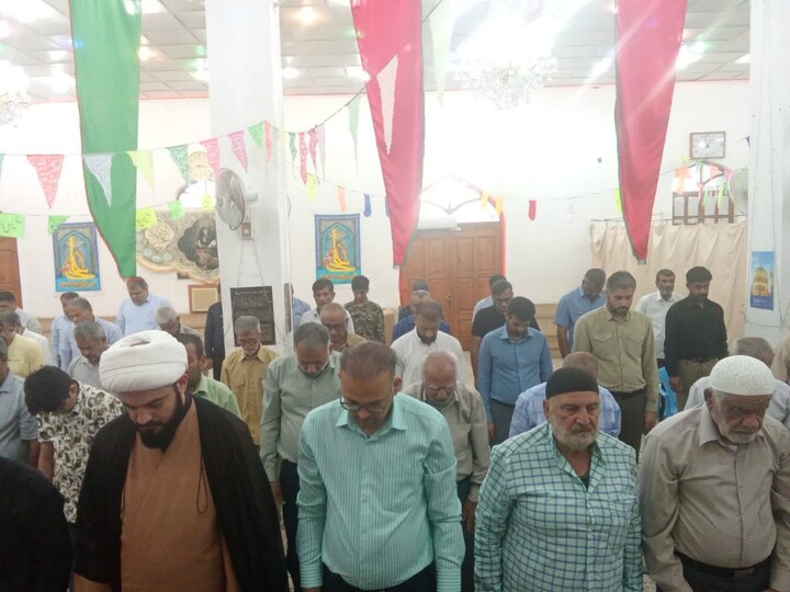 نماز جمعه بندرریگ به روایت تصویر