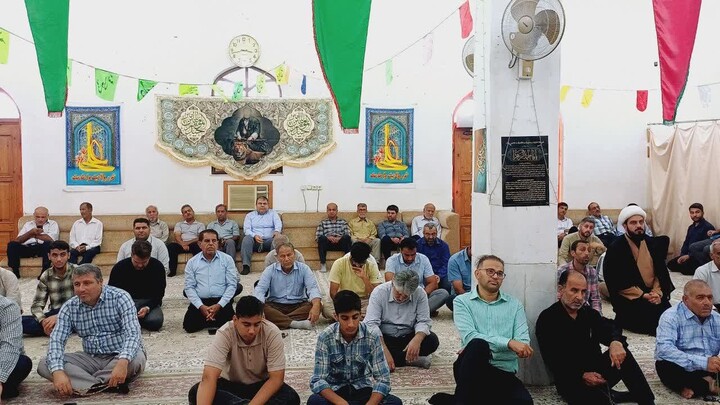 نماز جمعه بندرریگ به روایت تصویر