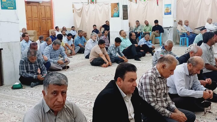 نماز جمعه بندرریگ به روایت تصویر