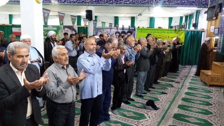 تصاویر/ نماز عبادی سیاسی جمعه مرزن آباد