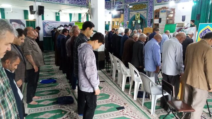 تصاویر/ نماز عبادی سیاسی جمعه مرزن آباد