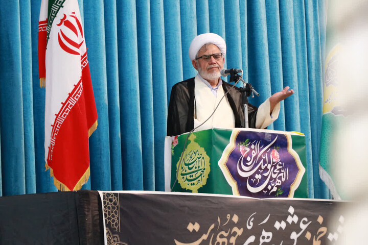 تصاویر| مراسم عبادی سیاسی نماز جمعه قاین