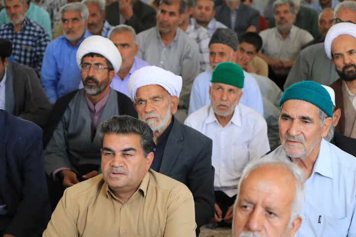 تصاویر| مراسم عبادی سیاسی نماز جمعه قاین