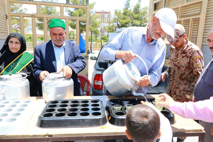 تصاویر| مراسم عبادی سیاسی نماز جمعه قاین