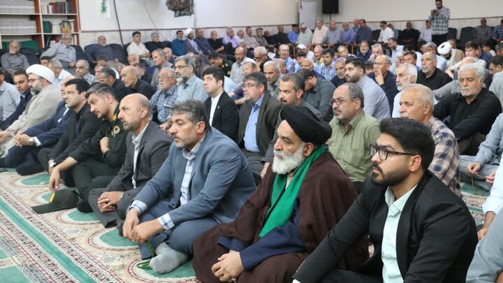 تصاویر/ برگزاری یادواره شهیدان طباطبایی و عرب مقصودی از شهدای قیام ۱۵ خرداد