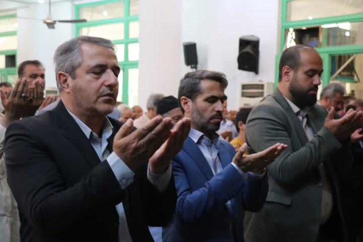 تصاویر/ برگزاری نماز عبادی سیاسی جمعه در قرچک