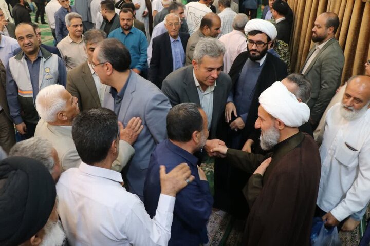 تصاویر/ برگزاری نماز عبادی سیاسی جمعه در قرچک