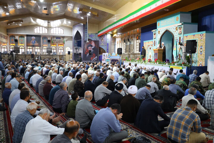 تصاویر/ نماز عبادی سیاسی جمعه شهرستان ساری