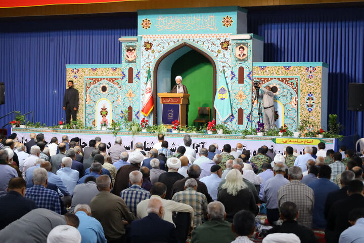 تصاویر/ نماز عبادی سیاسی جمعه شهرستان ساری