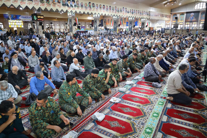 تصاویر/ نماز عبادی سیاسی جمعه شهرستان ساری
