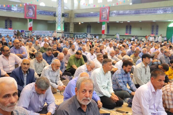 تصاویر/ نماز جمعه حماسی و دشمن‌شکن اسلامشهر در سالروز قیام تاریخی ۱۵ خرداد