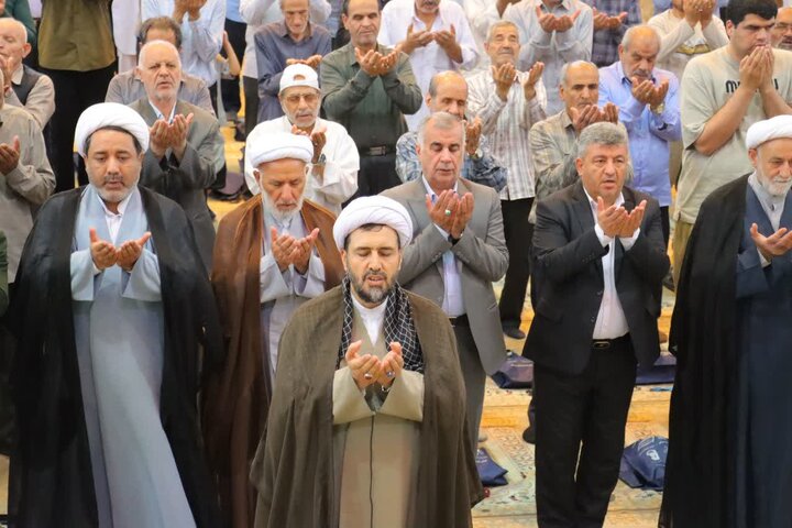 تصاویر/ نماز جمعه حماسی و دشمن‌شکن اسلامشهر در سالروز قیام تاریخی ۱۵ خرداد