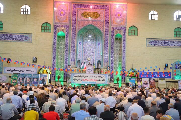 تصاویر/ نماز جمعه حماسی و دشمن‌شکن اسلامشهر در سالروز قیام تاریخی ۱۵ خرداد
