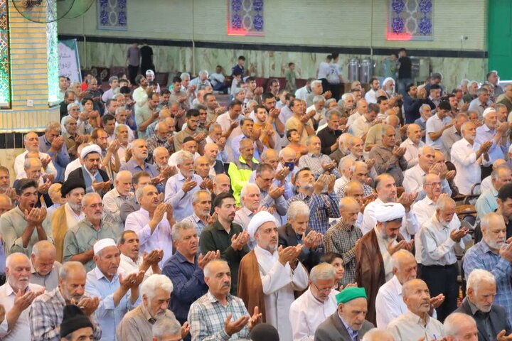 تصاویر/ نماز جمعه حماسی و دشمن‌شکن اسلامشهر در سالروز قیام تاریخی ۱۵ خرداد