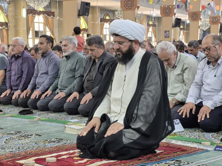 تصاویر/ برگزاری نماز جمعه عبادی سیاسی ۱۵ خرداد ۱۴۰۵ پاکدشت