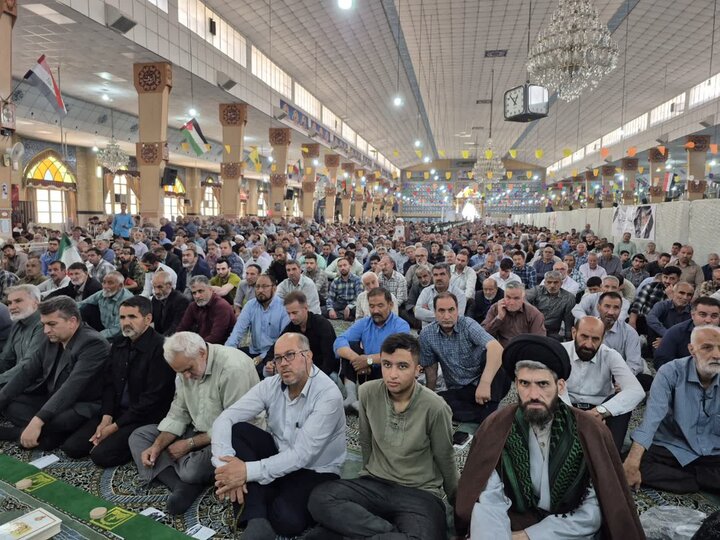 تصاویر/ برگزاری نماز جمعه عبادی سیاسی ۱۵ خرداد ۱۴۰۵ پاکدشت
