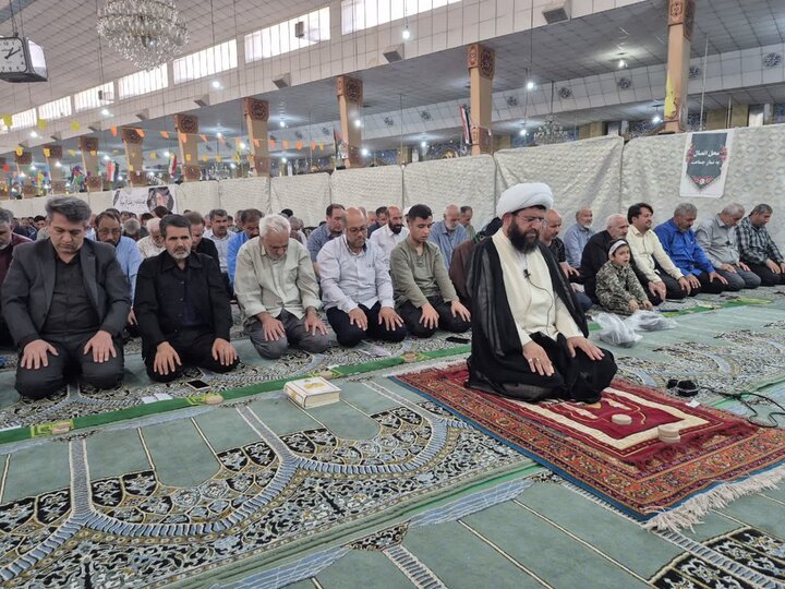 تصاویر/ برگزاری نماز جمعه عبادی سیاسی ۱۵ خرداد ۱۴۰۵ پاکدشت