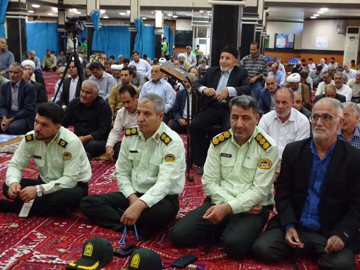 تصاویر/ نماز جمعه امروز شهرستان چهاربرج