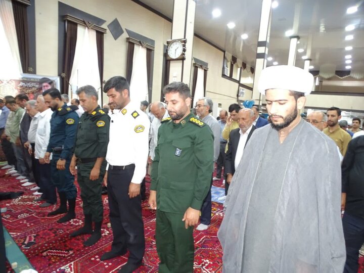تصاویر/ نماز جمعه امروز شهرستان چهاربرج