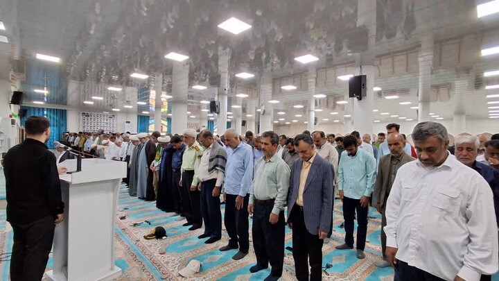 نماز جمعه جم به روایت تصویر