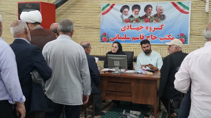 تصاویر/ حضور پر شور مردم دارالمومنین خوی در اقامه آیین عبادی سیاسی نماز جمعه