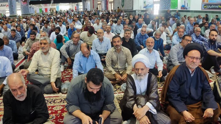 تصاویر| نماز جمعه عبادی سیاسی بیرجند