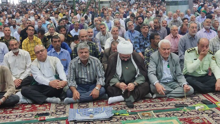 تصاویر| نماز جمعه عبادی سیاسی بیرجند