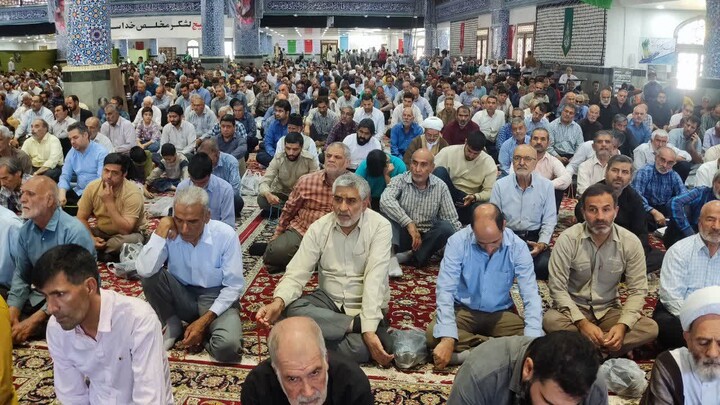 تصاویر| نماز جمعه عبادی سیاسی بیرجند