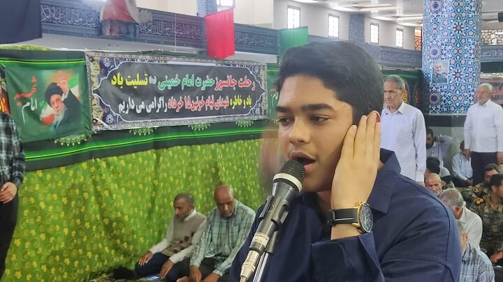 تصاویر| نماز جمعه عبادی سیاسی بیرجند