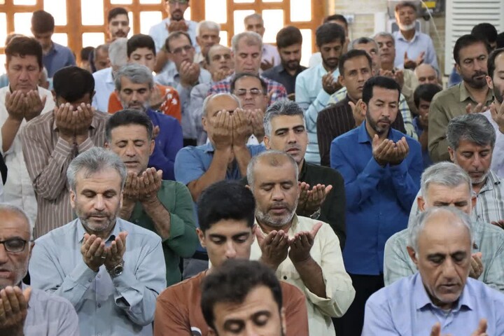 نماز جمعه عالیشهر به روایت تصویر