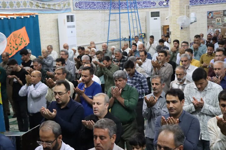 نماز جمعه عالیشهر به روایت تصویر