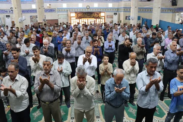 نماز جمعه عالیشهر به روایت تصویر