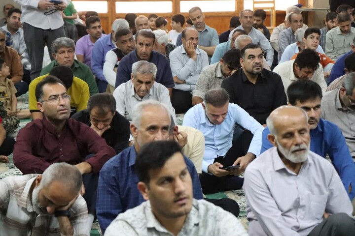 نماز جمعه عالیشهر به روایت تصویر