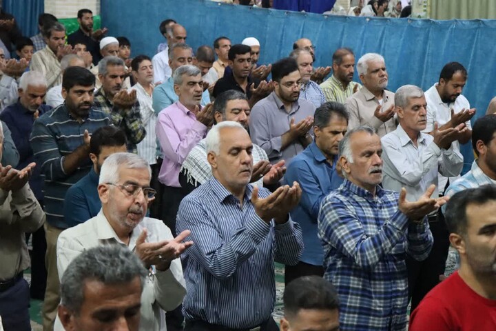 نماز جمعه عالیشهر به روایت تصویر