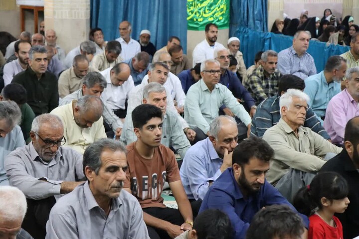نماز جمعه عالیشهر به روایت تصویر