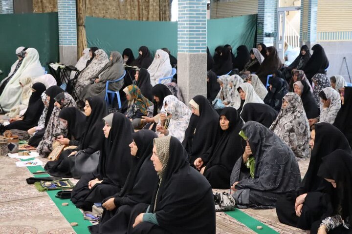 تصاویر/ آیین عبادی سیاسی نماز جمعه نوشین شهر