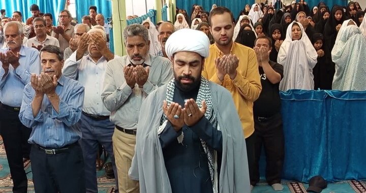تصاویر/ اقامه نمازجمعه شهر یزدان آباد