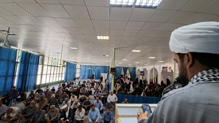 تصاویر/ اقامه نمازجمعه شهر یزدان آباد