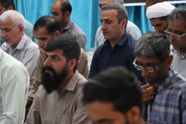 تصاویر/ اقامه نمازجمعه شهر قلعه‌گنج