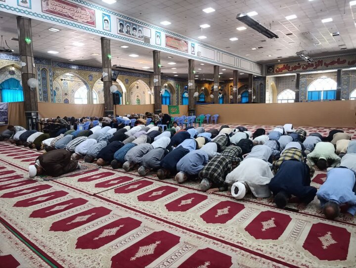 تصاویر/ اقامه نمازجمعه شهر باغین