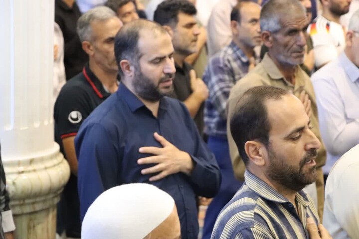 نماز جمعه خارگ به روایت تصویر