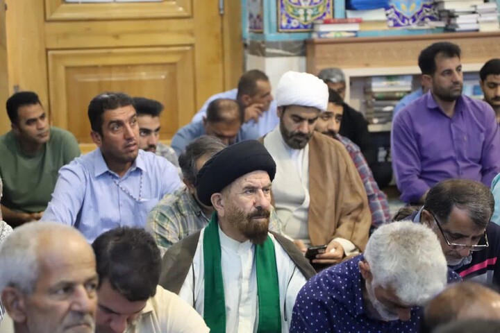 نماز جمعه خارگ به روایت تصویر