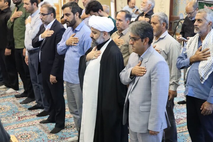 نماز جمعه خارگ به روایت تصویر