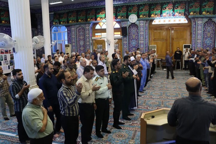 نماز جمعه خارگ به روایت تصویر