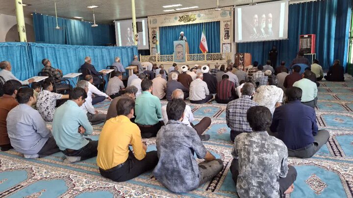 تصاویر/ اقامه نمازجمعه شهر یزدان آباد